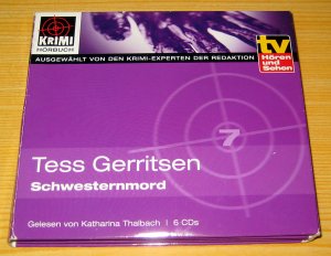 gebrauchtes Hörbuch – Tess Gerritsen – Schwesternmord (6 CDs)