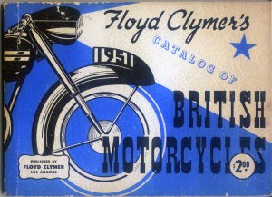 Bildtext: Floyd Clymer's catalog of British Motorcycles von Ashby & Angier