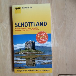 gebrauchtes Buch – Hans-Günter Semsek – ADAC Reiseführer plus Schottland - mit Maxi-Faltkarte zum Herausnehmen