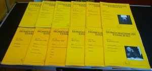 Homöopathische Einblicke - 12 Hefte - No: 20. - Dezember 1994 + 21. - März 1995 + 22. - Juni 1995 + 23. - September 1995 + 24. - Dezember 1995 + 25. - […]