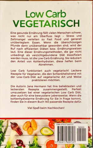 Low Carb Vegetarisch: 140 vegetarische Low Carb Rezepte für eine gesunde und ausgewogene Low Carb Diät. Vegetarisch kochen für eine vegetarische Ernährung […]