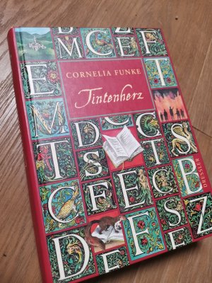 gebrauchtes Buch – Cornelia Funke – Tintenherz Tintenwelt Buch 1 Fantasy Roman Hardcover