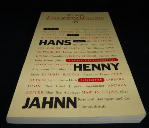 gebrauchtes Buch – Hrsg. Martin Lüdke – Literaturmagazin No 35 Hans Henny Jahnn