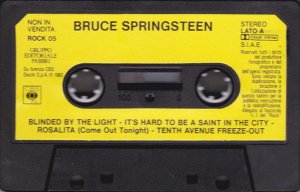 gebrauchter Tonträger – Bruce Springsteen – BRUCE SPRINGSTEEN | "Born to run" & andere | Tape MC | Compilation