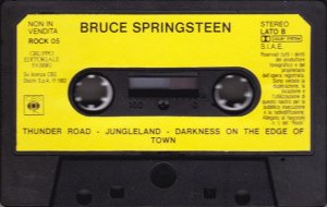 gebrauchter Tonträger – Bruce Springsteen – BRUCE SPRINGSTEEN | "Born to run" & andere | Tape MC | Compilation