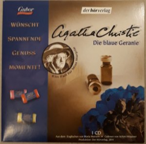 gebrauchtes Hörbuch – Agatha Christie – Die blaue Geranie