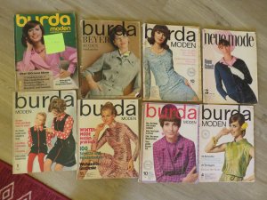 7x Burda Moden Beyer 1963 - 1969