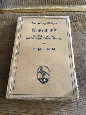 Kontrapunkt. Die Lehre von der selbstständigen Stimmführung