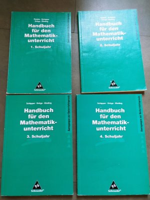 Handbücher für den Mathematikunterricht 1. bis 4. Schuljahr Handbuch für den Mathematikunterricht an Grundschulen - Bände 1. - 4. Schuljahr im Schuber