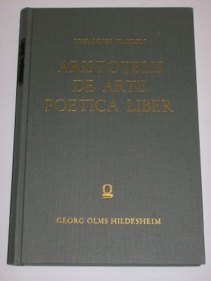 Aristotelis De arte poetica liber