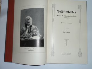 antiquarisches Buch – Wothe, Anny  – Selbsterlebtes. Aus den Werkstätten deutscher Poesie und Kunst.