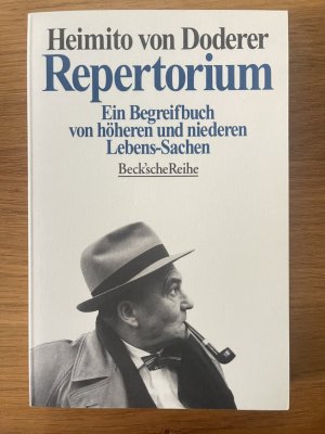 gebrauchtes Buch – Doderer, Heimito von – Repertorium - Ein Begreifbuch von höheren und niederen Lebens-Sachen