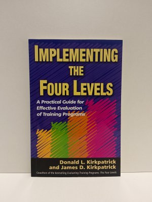 gebrauchtes Buch – Donald L. and James D – Implementing the four Levels