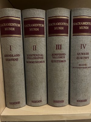 Sacramentum Mundi Bände 1 - 4