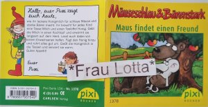 gebrauchtes Buch – Anke Roth (Geschichte) – Mäuseschlau & Bärenstark Maus findet einen Freund Pixi Buch Nr. 1378  Einzeltitel aus der Pixi Serie 154