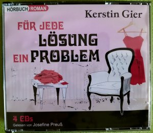 gebrauchtes Hörbuch – Kerstin Gier – Für jede Lösung ein Problem