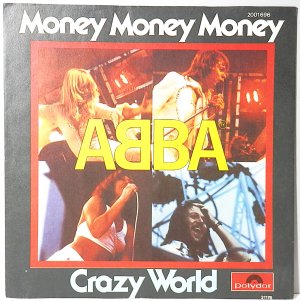 gebrauchter Tonträger – ABBA – MONEY, MONEY, MONEY / CRAZY WORLD