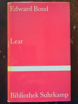 Lear - Signierte Erstausgabe. Mit Verlagsbeilage.