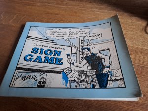 gebrauchtes Buch – Justin Green – Sign Game