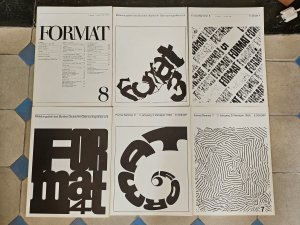 Format. Zeitschrift für visuelle Kommunikation, 11Hefte 1966 / 67, Offizielles Organ des Bundes Deutscher Gebrauchsgraphiker e.V.