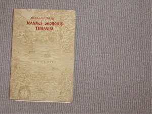 antiquarisches Buch – Ruthard Oehme – Joannes Georgius Tibianus - mit Nachdruck der Bodensee - und Schwarzwaldkarte aus dem Jahr 1603