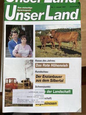 Unser Land Das vielseitige Agrarmagazin Nr. 1 bis 12 1997