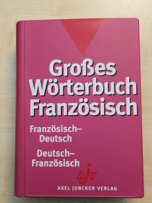 Großes Wörterbuch Französisch