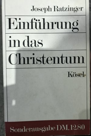 Einführung in das Christentum