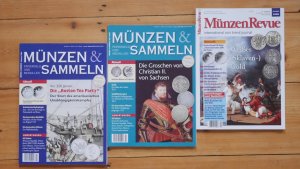 gebrauchtes Buch – 3 Hefte: Münzen & Sammeln, Papiergeld und Medaillen – Februar / März 2024 ---- Münzenrevue international coin trend journal,  9/2024  ( Zeitschrift Magazin Revue Geld)