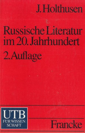 gebrauchtes Buch – Johannes Holthusen – Russische Literatur im 20. Jahrhundert