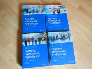 gebrauchtes Buch – Möller, Hans-Jürgen - Laux, Gerd - Kapfhammer, Hans-Peter  – Psychiatrie, Psychosomatik, Psychotherapie. 4 Bände (so komplett).