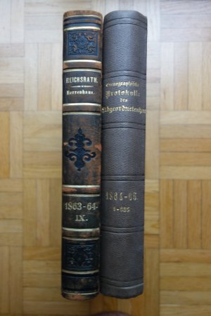 Stenographische Protokolle über die Sitzungen des Hauses der Abgeordneten des Reichsrathes. II + III. Session. Zweite Session: 1863-1864; Dritte Session […]