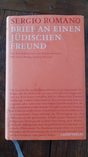 Brief an einen jüdischen Freund