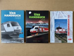 ÖBB HANDBUCH. 1989, 1991, 1995.