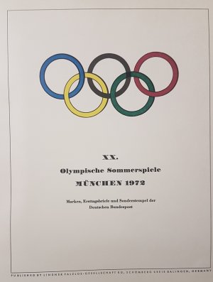 XX. Olympische Sommerspiele München 1972 (Band I)