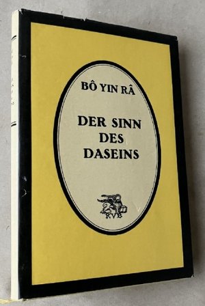 Der Sinn des Daseins. Die Erstausgabe - bei der Ausgabe des Magnum Opus-Verlages in Freiburg aus dem selben Jahr scheint es sich um eine Titelauflage […]