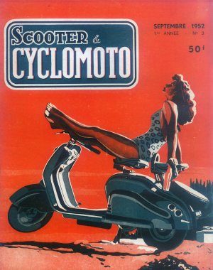 Bildtext: Scooter & Cyclomoto - Nr. 3 September 1952 von Autorenkollektiv