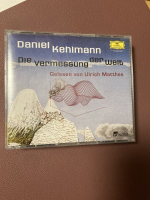 gebrauchtes Hörbuch – Daniel Kehlmann – Die Vermessung der Welt. Hörbuchfassung.