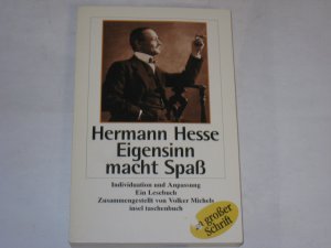 Eigensinn macht Spaß. Individuation und Anpassung (insel taschenbuch)