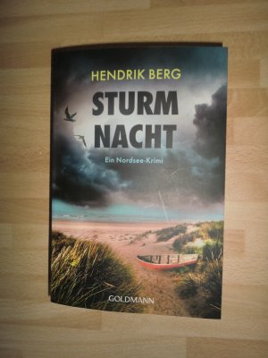 gebrauchtes Buch – Hendrik Berg – Sturmnacht - Ein Nordsee-Krimi