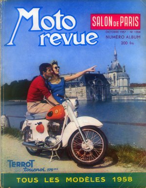 Bildtext: Moto Revue Salon de Paris 1957 von Autorenkollektiv