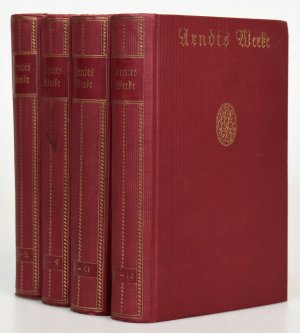 Arndts Werke. Auswahl in 12 Teilen. 4 Bände (komplett)., Herausgegeben mit Einleitungen und Anmerkungen versehen von August Leffson und Wilhelm Steffens […]