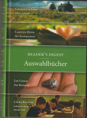 gebrauchtes Buch – Charlotte Link, Carsten Henn – Reader's Digest Auswahlbücher - Ohne Schuld - Der Buchspazeirer - Der Bluthund - Lehrerin einer neuen Zeit..