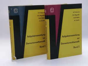 antiquarisches Buch – Antonow, N. P – Aufgabensammlung zur Elementarmathematik Band 1 und Band 2