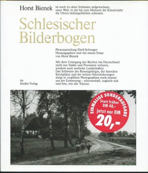 gebrauchtes Buch – Bienek, Horst  – Schlesischer Bilderbogen. Photosammlung Ebell-Schwager.