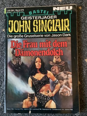 gebrauchtes Buch – Jason Dark – John Sinclair Band 275 Die Frau mit dem Dämonendolch