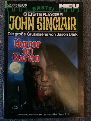 gebrauchtes Buch – Jason Dark – John Sinclair Band 642 Horror im Harem