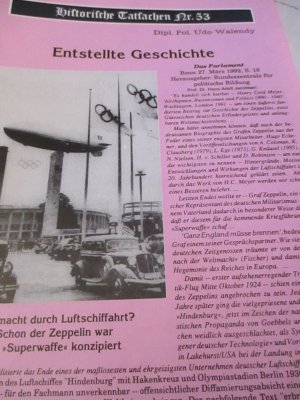 Historische Tatsachen - Entst. Geschichte