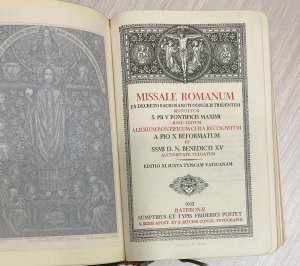 antiquarisches Buch – Für Reisen – Missale Romanum