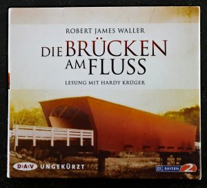 gebrauchtes Hörbuch – Robert James Waller – Die Brücken am Fluss - Ungekürzte Lesung mit Hardy Krüger (4-CDs)